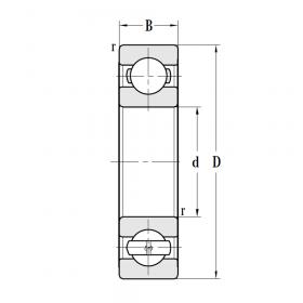 Подшипник 6206 C3