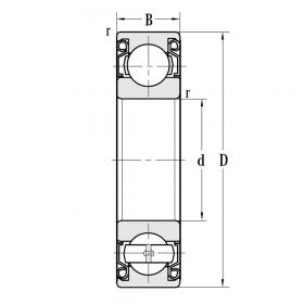 Подшипник 6208 2Z C3