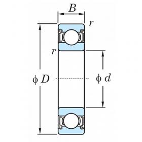 Подшипник 6210 ZZ C3 FG