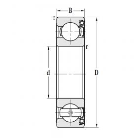 Подшипник 6210 Z