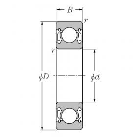 Подшипник 6207 ZZ C3