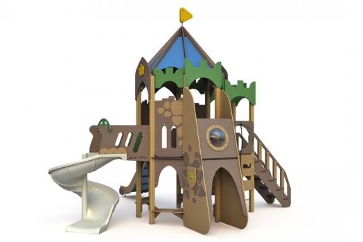 Игровой комплекс детский "Каменный замок"