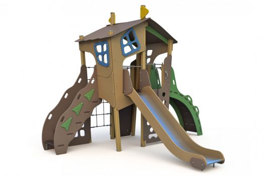 Игровой комплекс детский "Домик Тролля"