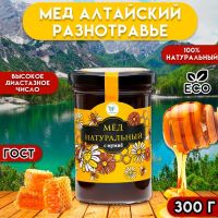 Мёд Алтайский с мумиё Vitamuno, 300 гр (стекло)