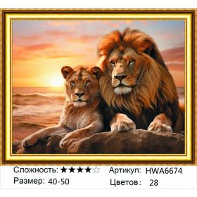 Алмазная мозаика на подрамнике HWA6674