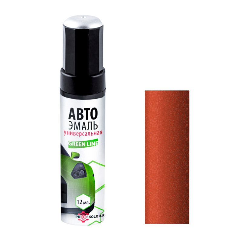 Код по номеру VIN на Geely - E18. Название цвета - Amber Orange