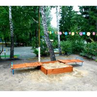 Песочница  Коробка с крышками №17