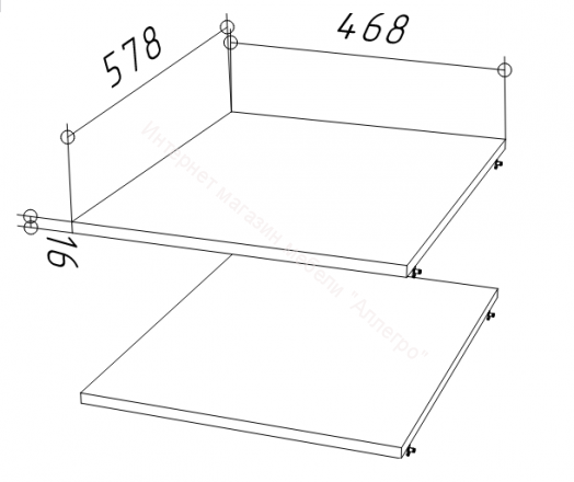 Шкаф НОРДИК 500 комбинированный Холодный серый/Дуб Артизан
