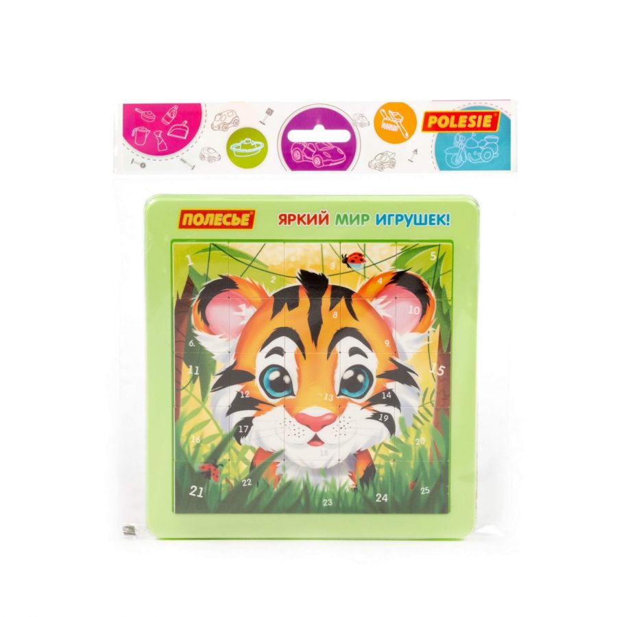 Набор игровой настольный "Тигрёнок" (25 элементов) (в пакете)
