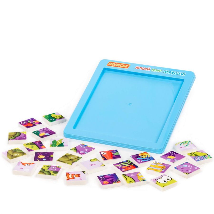 Набор игровой настольный "Морские обитатели №3" (25 элементов) (в пакете)