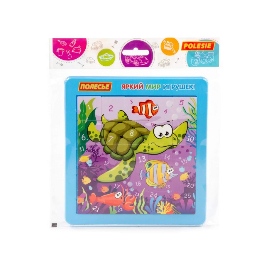 Набор игровой настольный "Морские обитатели №3" (25 элементов) (в пакете)