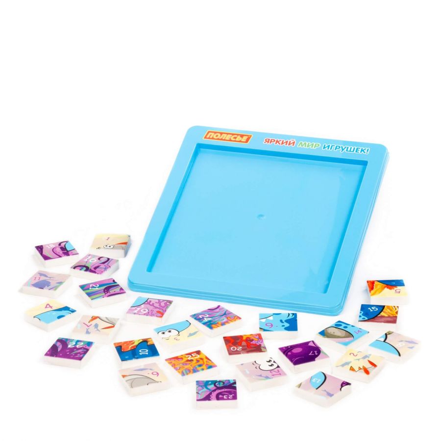 Набор игровой настольный "Морские обитатели №1" (25 элементов) (в пакете)