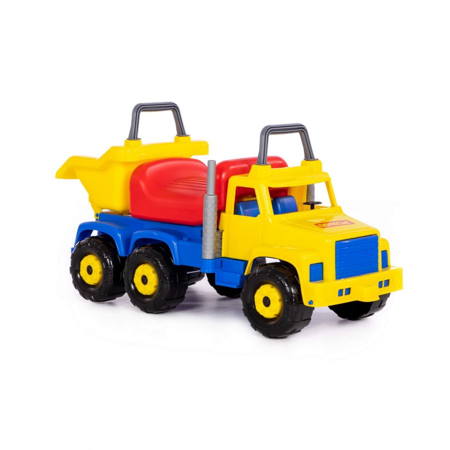 "Супергигант-2", автомобиль-каталка (жёлто-красный)