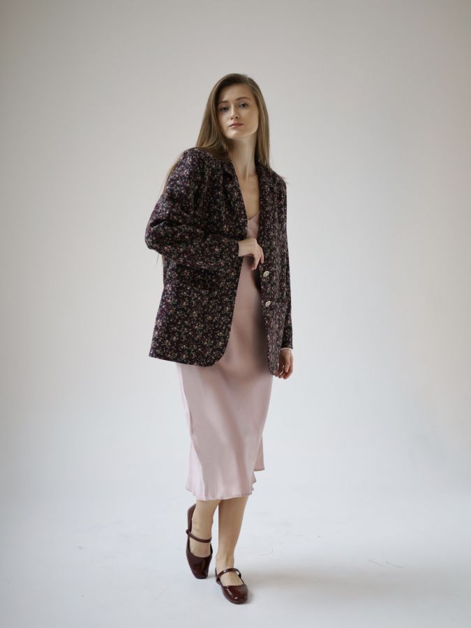 Платье комбинация Finezza из эвкалипта розовое