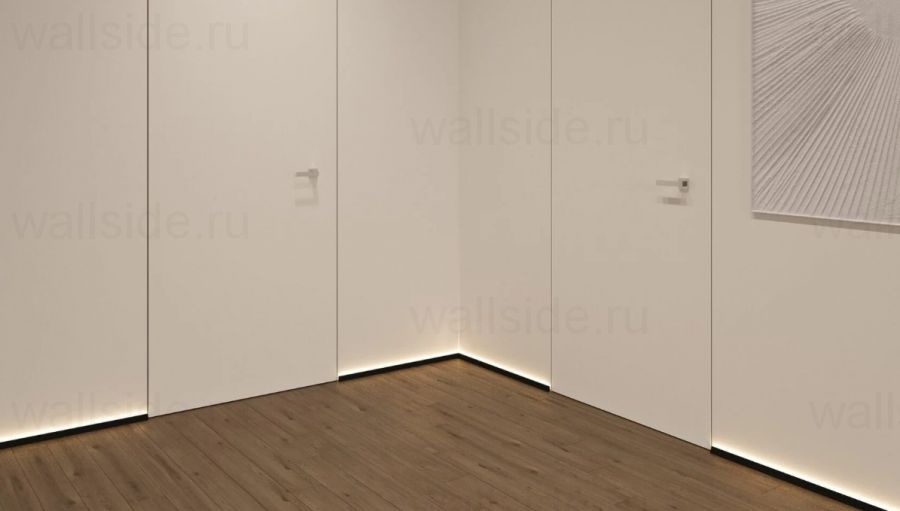 Микроплинтус Laconistiq Light чёрный