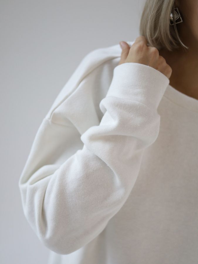 Свитшот из конопли с начесом