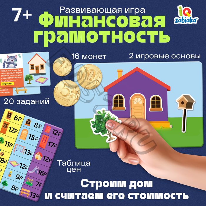 Развивающая игра «Финансовая грамотность», 7+