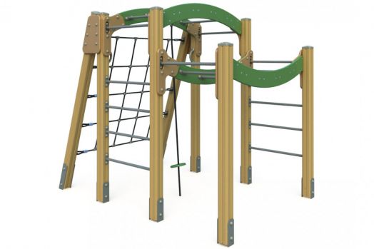 Рукоход для игровой - спортивной площадки  РУ-1.8