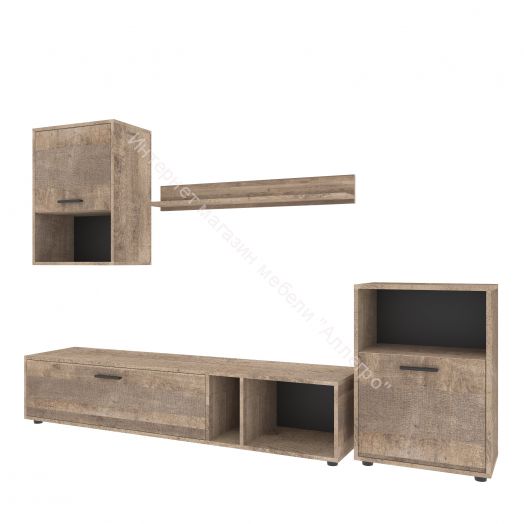 Гостиная Rock Дуб Грандж песочный