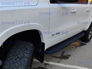 Подножки боковые, TRX стиль для Додж РАМ 5 CREW CAB