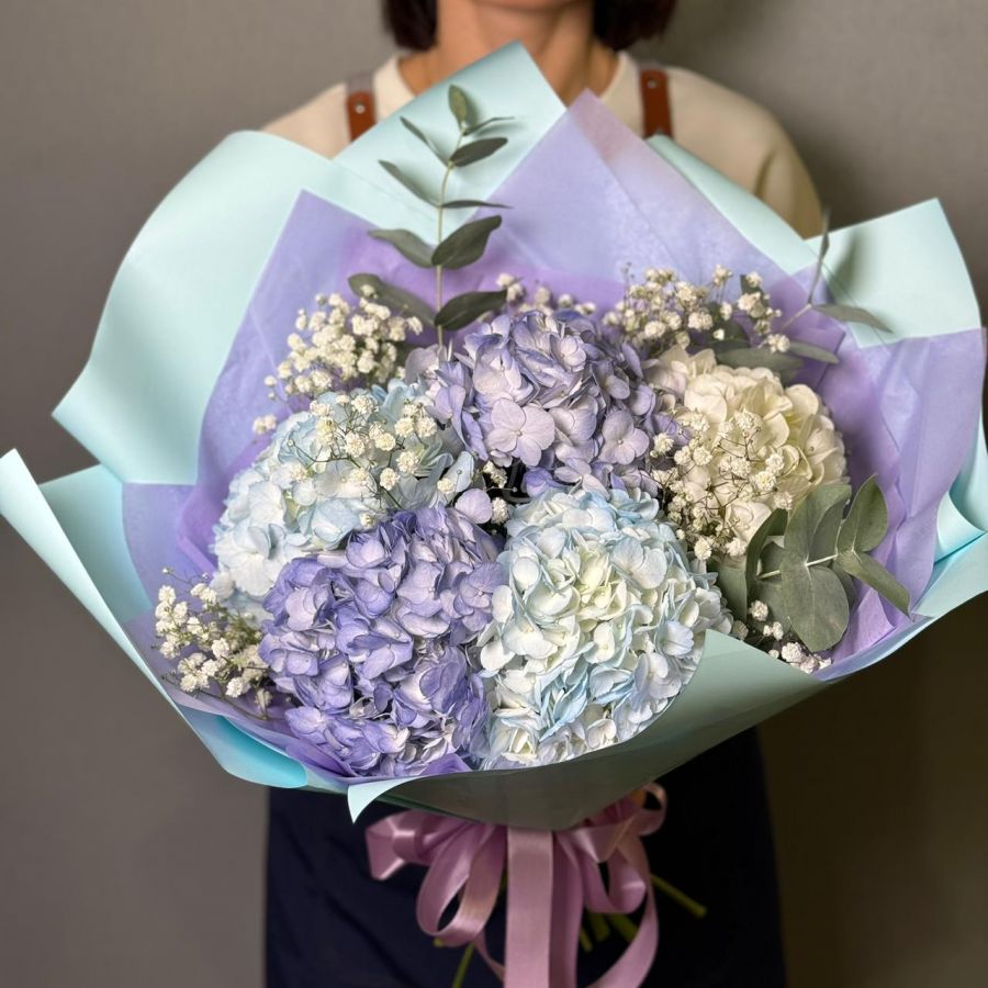 Воздушные гортензии