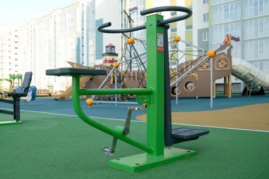 Тренажер уличный «Вело-Маятник» ТР-2.11