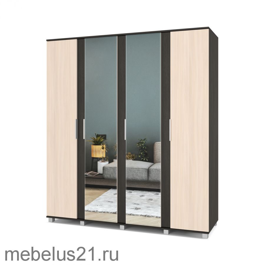 Шкаф 4-х створчатый Пандора П42