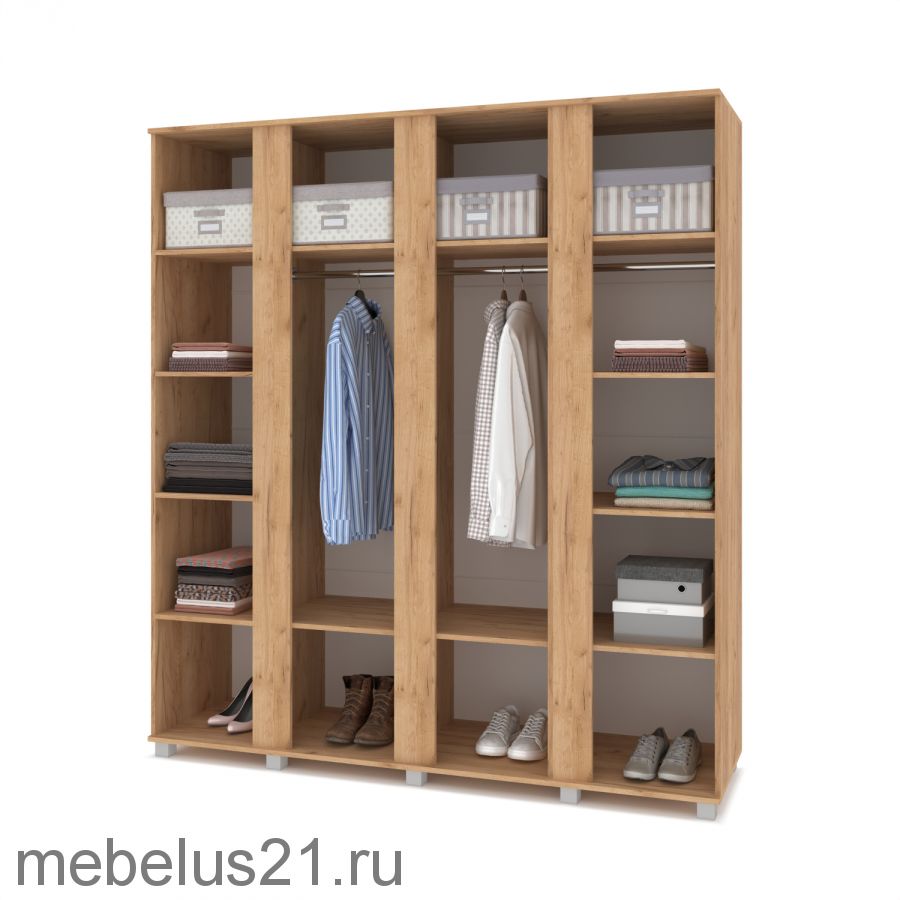 Шкаф 4-х створчатый Пандора П42