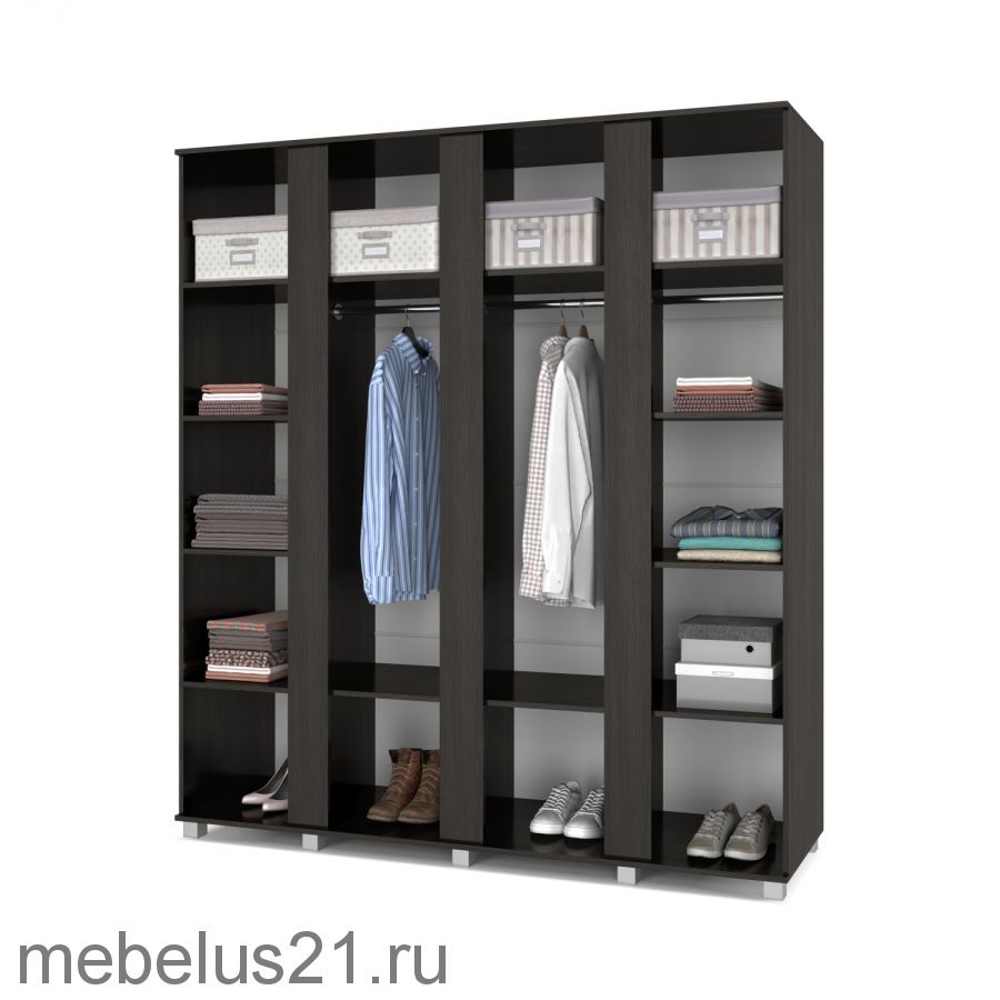 Шкаф 4-х створчатый Пандора П43