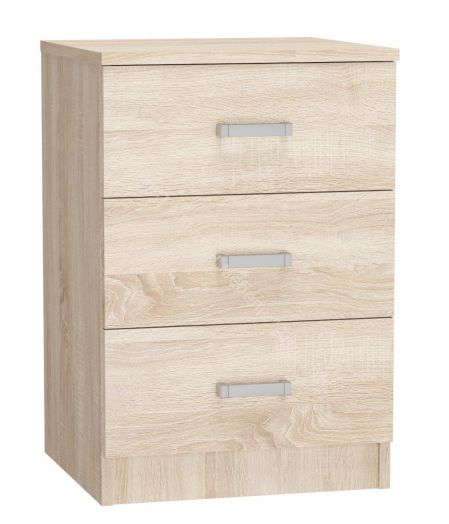 Комод 420 с З-мя ящиками ЛОФТ Дуб Сонома