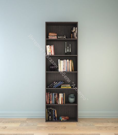 Комплект стол "УНО"+стеллаж "ЛОФТ"+комод "ЛОФТ" 420 с 3-мя ящиками Венге