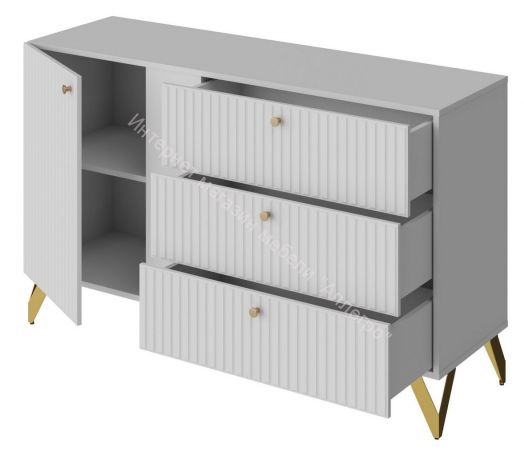 Комод КД-3 RENO Белый