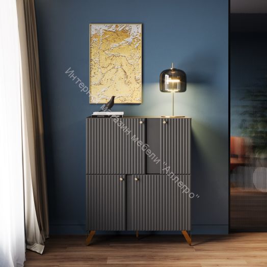 Комод КД-2 RENO Чёрный