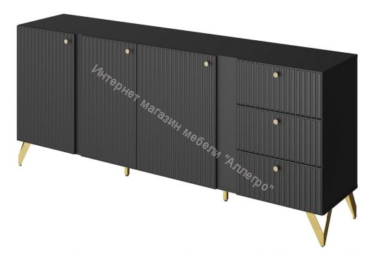 Комод КД-1 RENO Чёрный