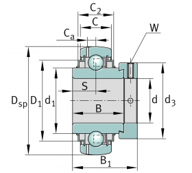 Подшипник GE 35-KRR-B