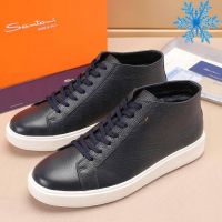 Мужские ботинки Santoni зимние