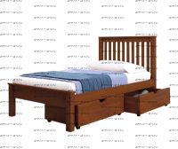 Кровать Лицей + (ВМК Шале) с ящиками, любые размеры