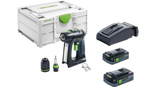 Аккумуляторная дрель-шуруповёрт C 18 HPC 4,0 I-Plus Festool