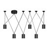 Светильник Подвесной Favourite Actuel 1441-6P Черный / Фаворит.