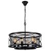 Люстра Подвесная Favourite Mesh 1783-6P Черный / Фаворит.