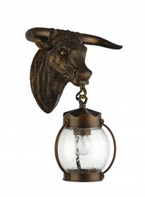 Фонарь Настенный Уличный Favourite Hunt 1847-1W Коричневый / Фаворит.