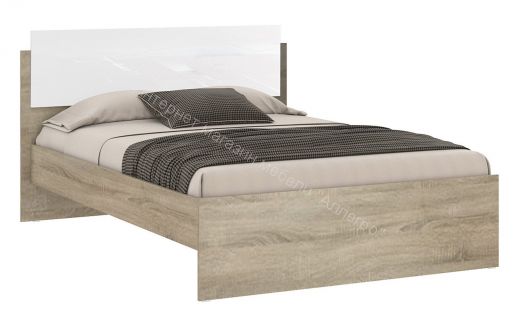 Спальня БЛАНКА Дуб Сонома/Белый глянец