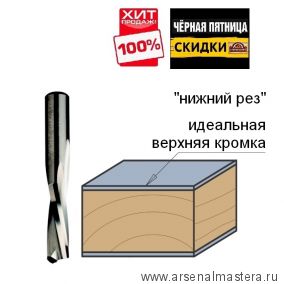 ЧЕРНАЯ ПЯТНИЦА SALE ХИТ! Фреза спиральная монолитная 5 x 17 x 50 Z2 S5 RH CMT 192.050.11