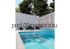 BLUE LAGOON ТЁМНАЯ Плитка мозаика для бассейнов голубая стекло чип 25*25  CRISTAL 295*295*4 (ORRO)