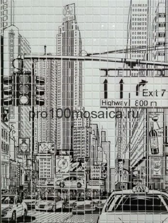 SSGF 15x15 Стеклянная Фотомозаика Fabrizio Roberto