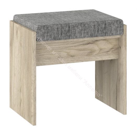 Пуф ВЕНЕЦИЯ Дуб серый Крафт