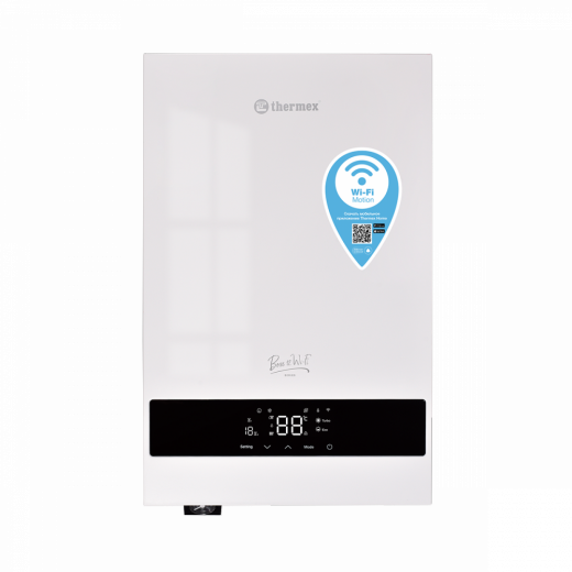 Котел электрический настенный Thermex BOSS Wi-Fi 12 кВт(White)