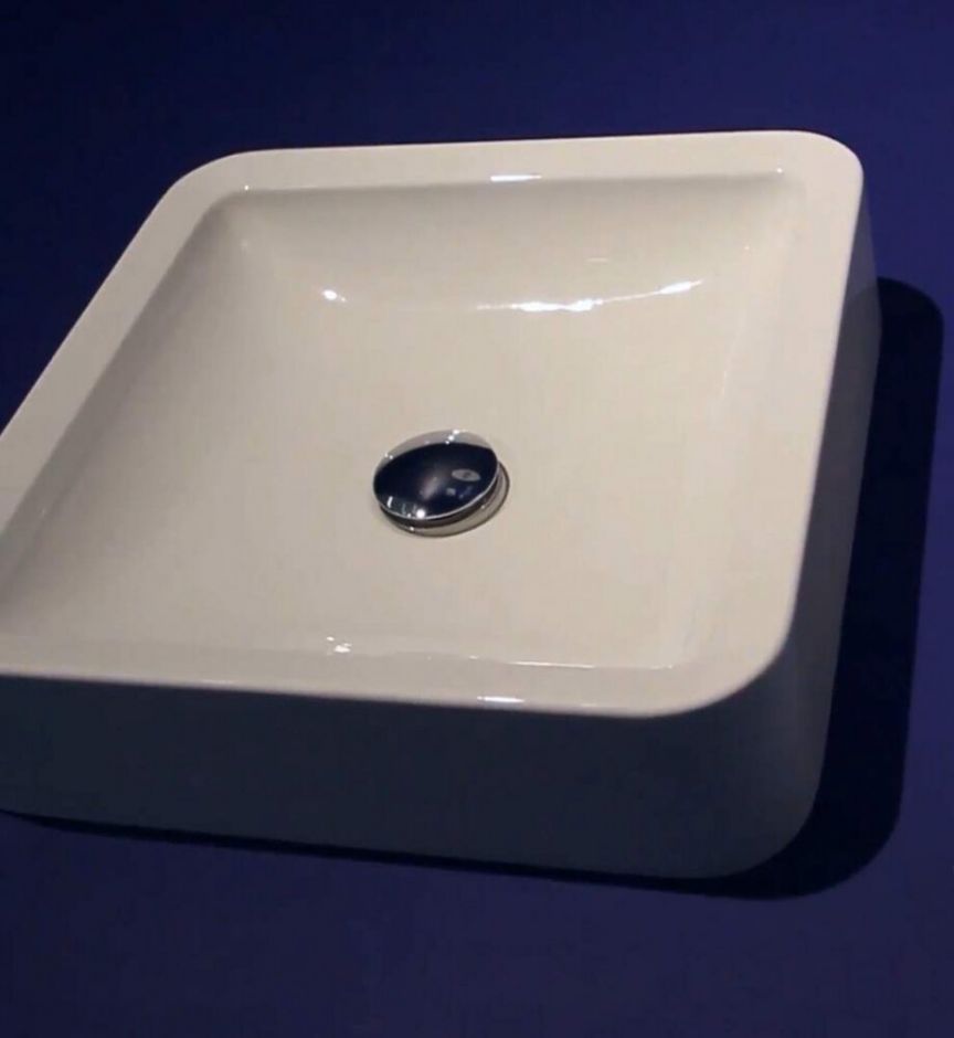 Накладная раковина Flaminia Nile 40 Countertop Basin 40х40 ФОТО