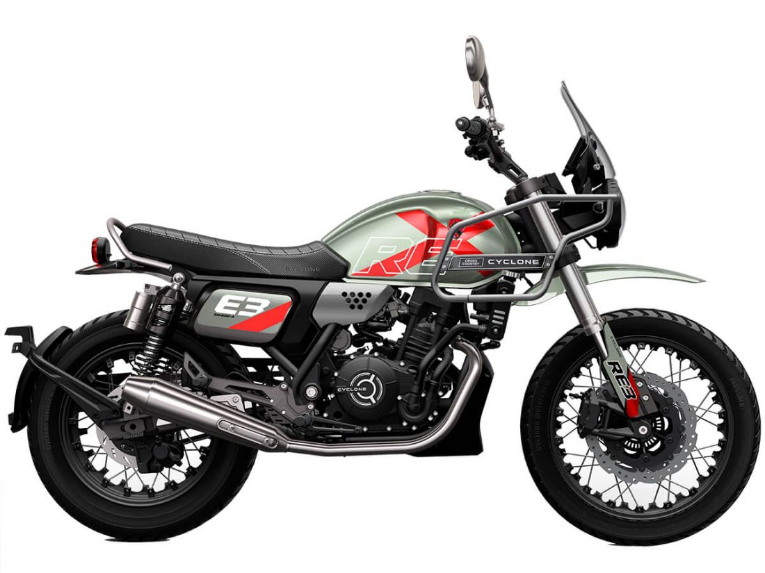 Мотоцикл CYCLONE RE3 Scrambler (SR400-A) 2024