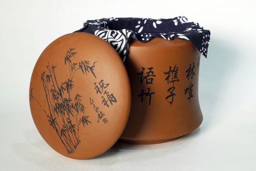 Чайница "Золотой колокол" Глина 600 мл